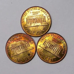 1962-P CENT GEM COLOR Toned As Pictured (1-coin) Three Available #1962-P(534-70)