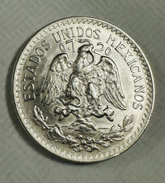 1945 Mexico Silver 50 Centavos (1-Coin) “LIBERTAD” (3 Available) Uncirculated #3