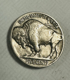 1937 Philadelphia Full Horn Buffalo Nickel XF Details As Pictured # BN 107