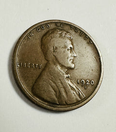 1920-D Lincoln Wheat Cent XF Details As Pictured # LWP 202 XF