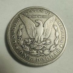 1904 P Morgan 90% Silver Dollar - VF - As Shown # MSD 1904-P VF