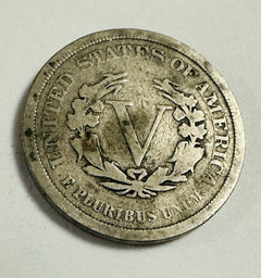 1883 NO CENTS Liberty V Nickel TOUGH DATE! FIRST YEAR OF ISSUE As Pictured #LVN9