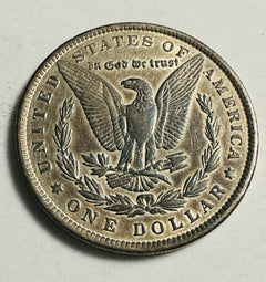 1900 P MORGAN SILVER DOLLAR! AU/UNC Nice Coin W/ Toned  # MSD 1900-P TD