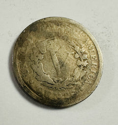 Lot Of 2 1890's Liberty  v-nickels Over 125 Years Old As Shown # LVN 2-1890's