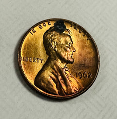 1962-P CENT GEM COLOR Toned As Pictured (1-coin) Three Available #1962-P(534-70)