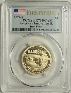 Lot Of 4 Different Perfect 70 Graded Coins(Susan B. Sacagawea, AM. Innov. N. Am)