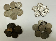 US Silver Mercury Dime Starter Collection 4 Rare Coins ( No Cull Coins) # ML 501