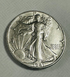 1941-D Walking Liberty Half Dollar Gem BU Uncirculated As Pictured- Low Price#21