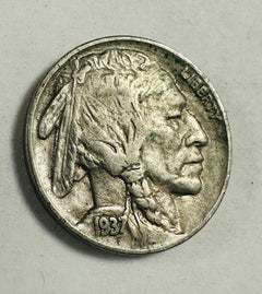 1937 Buffalo Nickel - Extremely Fine (XF+) Full Date & Full Horn! # BN 208
