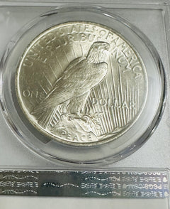 1922  PEACE DOLLAR PCGS MS 63 EXCELLENT PUFFY FROSTY WHITE LUSTER # PD 1922 PFWL