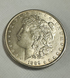 1889 Morgan Silver Dollar - Choice BU !! Proof Like Surface As Pictured # MD1889