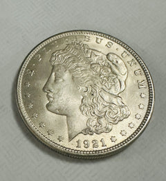 1921 morgan silver dollar -Real  Beauty  BU As Pictured # MSD 1921-P