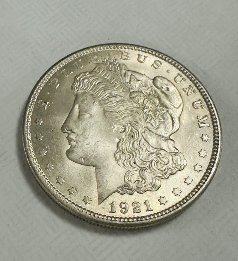 1921 morgan silver dollar -Real  Beauty  BU As Pictured # MSD 1921-P