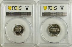 Lot Of 2 PCGS graded 1968-S Coins PR69 AS PICTURED # OA 84 (Book Value $25)