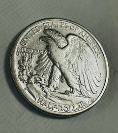 1941-D Walking Liberty Half Dollar ~Gem BU ~As Pictured- Low Price~( 1-Coin) #04