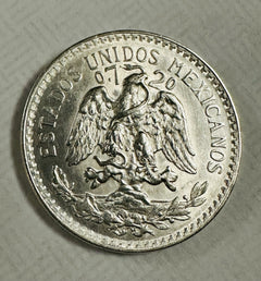 1945 Mexico Silver 50 Centavos (1-Coin) “LIBERTAD” (3 Available) Uncirculated #3