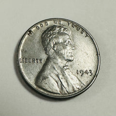 1943 PDS Steel Penny WWII Wartime Cent in VF Condition(piece Of US History) #WWP