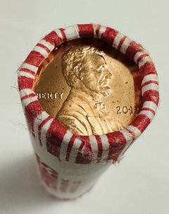 2019-P Lincoln Shield Cent - RED GEM BU - OBW Roll of 50 #02