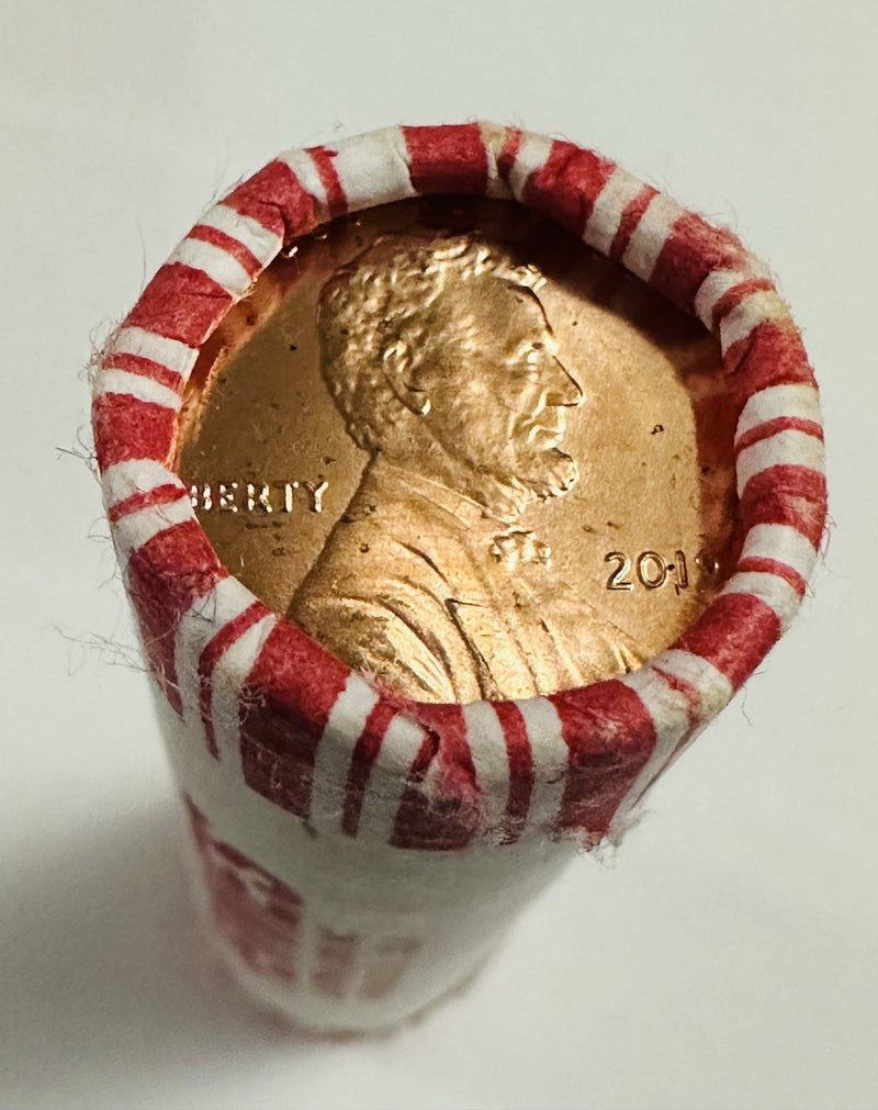 2019-P Lincoln Shield Cent - RED GEM BU - OBW Roll of 50 #02
