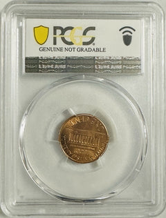 1959 D LINCOLN PENNY PCGS GOLD SHIELD GENUINE UNCIRCULATED - DETAILS - #OA 96