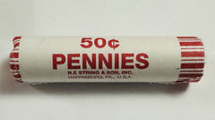 2019-P Lincoln Shield Cent - RED GEM BU - OBW Roll of 50 #02