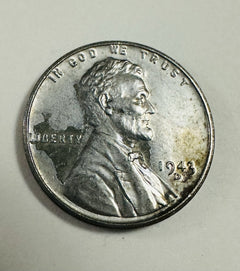 1943 PDS Steel Penny WWII Wartime Cent in VF Condition(piece Of US History) #WWP