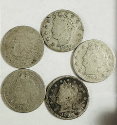 Lot Of 9 Vintage Coins, Proof Set-Territory Qrtr Silver & More(See  Description)