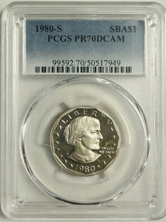 Lot Of 4 Different Perfect 70 Graded Coins(Susan B. Sacagawea, AM. Innov. N. Am)