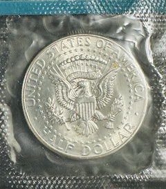 1964-P Kennedy 90% Silver Half Dollar In Mint Cellophane # KSHD 1964-P