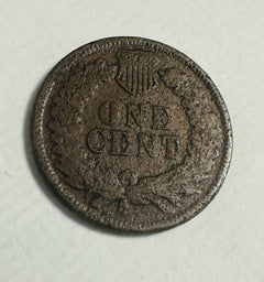 1873 Indian Head Cent Copper Coin Tough Date As Shown # IHP 1873 TDAS