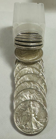 1941-D Walking Liberty Half Dollar ~Gem BU ~As Pictured- Low Price~( 1-Coin) #03