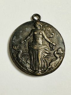 France, medal, Compagnie Générale Transatlantique, Liberté, n.d., copper
