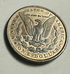 1900 P MORGAN SILVER DOLLAR! AU/UNC Nice Coin W/ Toned  # MSD 1900-P TD
