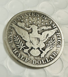 1911 S Barber Silver Half Dollar VF-XF As Pictured # BSHD 1911S VF-XF