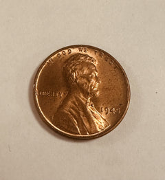 1945-p  Uncirculated BU Red RD - Lincoln Wheat Cent  ~ As Pictured~ #LWP 1945-P