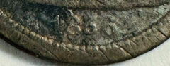 1856 Seated Liberty Dime Circulated As Pictured  # SLD 1856 CAP