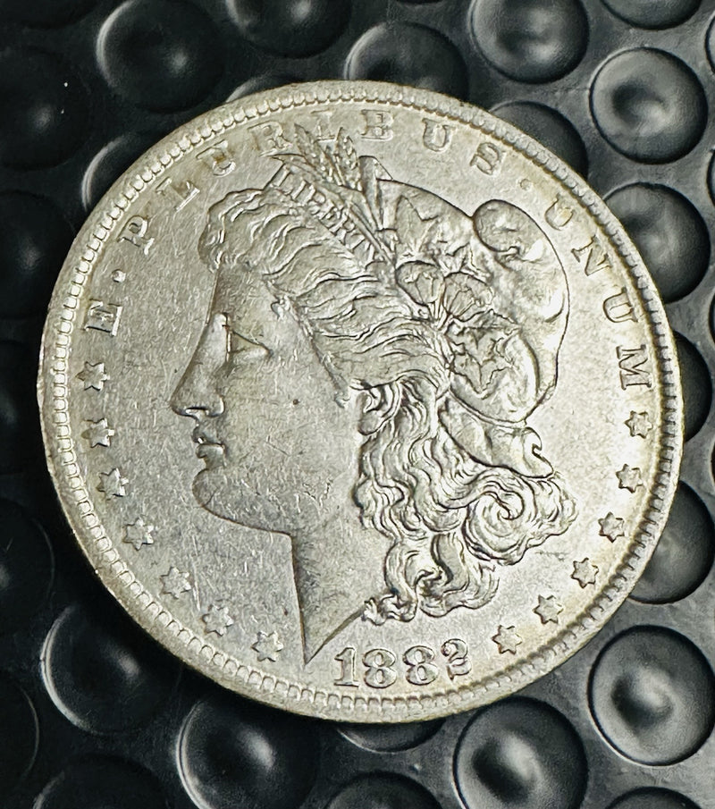 1882 O Morgan Dollar AU About Uncirculated 90% Silver $1 US Coin # MSD 1882-O AU