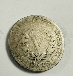 Lot Of 2 1890's Liberty  v-nickels Over 125 Years Old As Shown # LVN 2-1890's