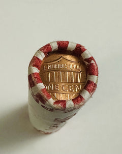2018-P Lincoln Cent BU Original Bank Roll # LP 2018-P #01