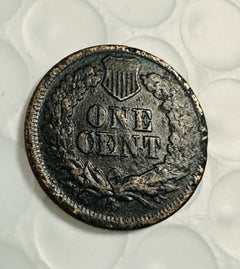 1865 Indian Head Cent -Piece of History- 160 Years Old- Full Date-# IHP 1865 OFD